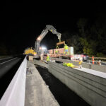 Merritt Parkway Median Barrier Installation